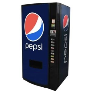 Refurbished Dixie Narco 501E soda vending machine, high-volume can and bottle - view 2