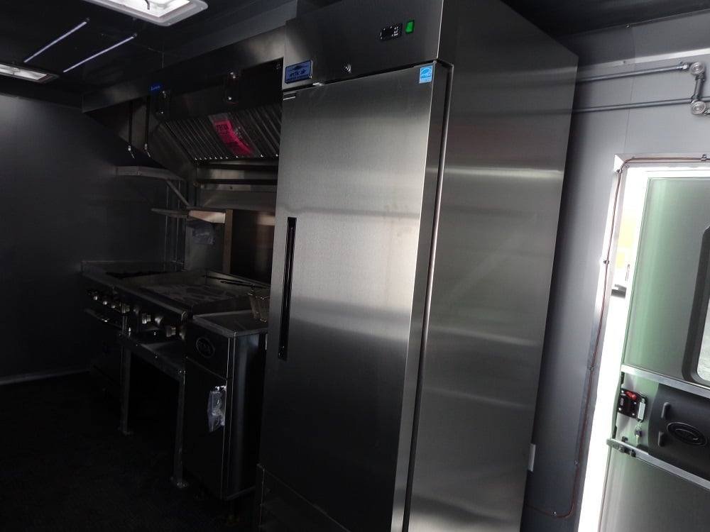 8.5′ x 18′ Lime Green Concession Food Trailer With Appliances — photo 14