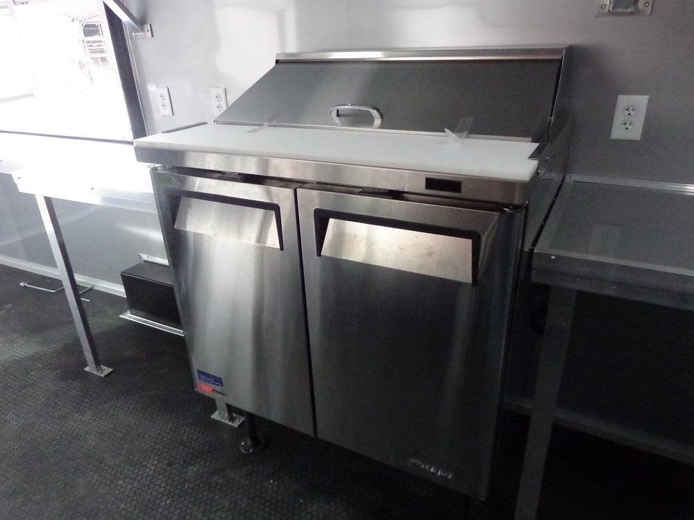 8.5′ x 18′ Lime Green Concession Food Trailer With Appliances — photo 8