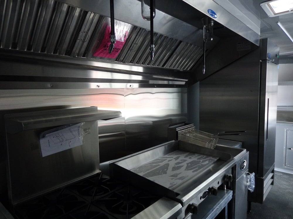 8.5′ x 18′ Lime Green Concession Food Trailer With Appliances — photo 13