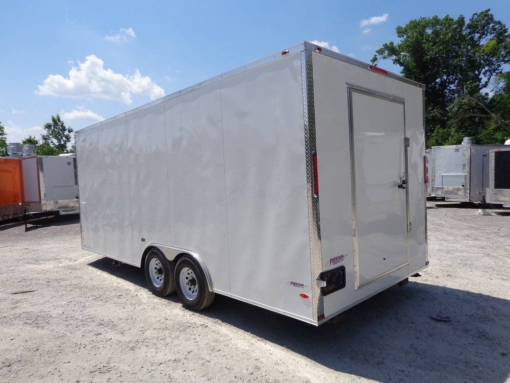 8.5′ x 20′ White Concession Food Trailer With Appliances — photo 10