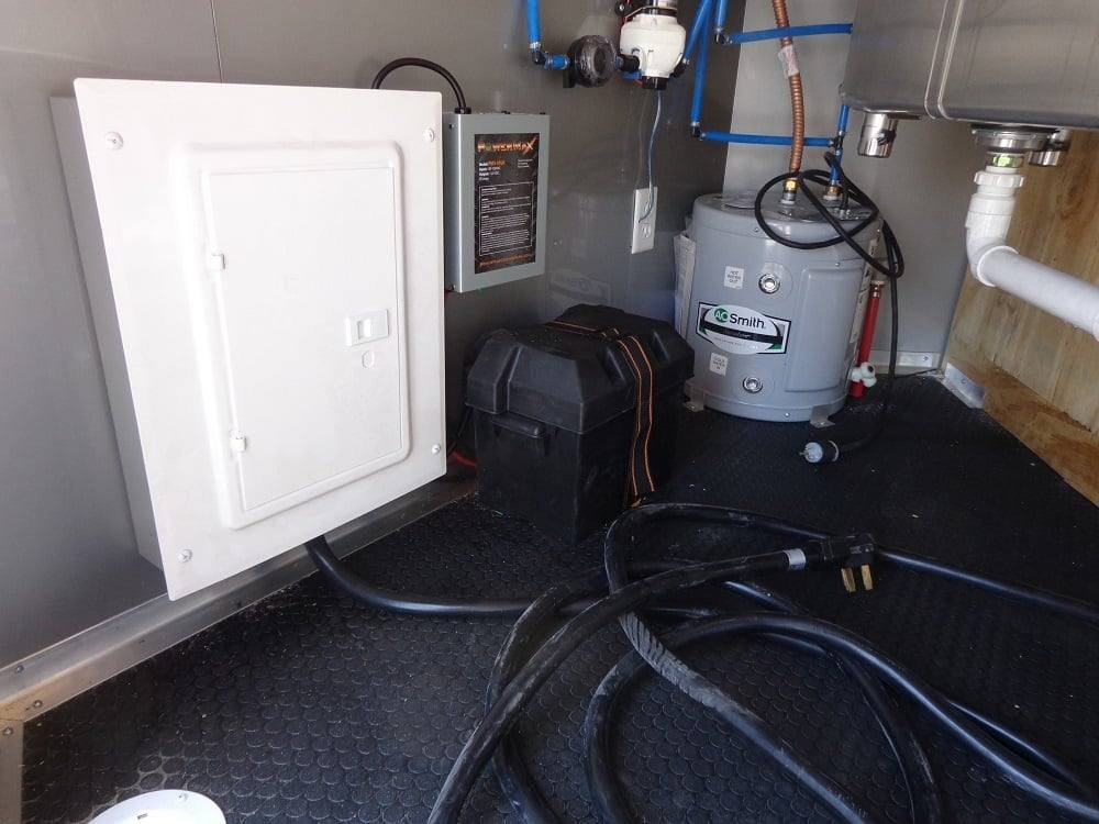 8.5′ x 20′ White Concession Food Trailer With Appliances — photo 11