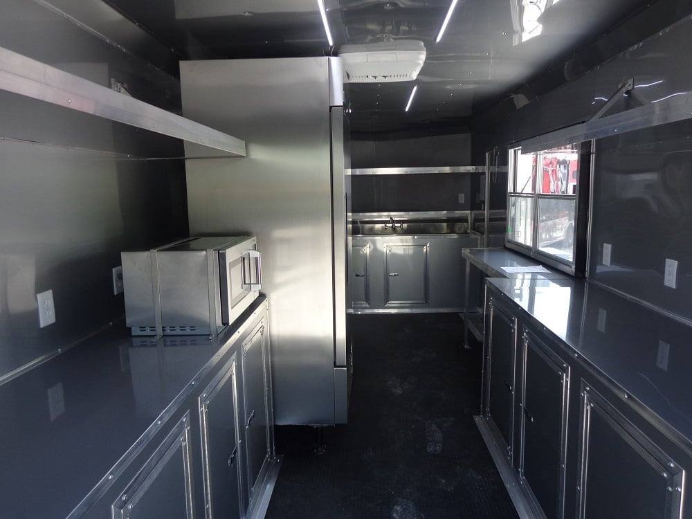 8.5′ x 20′ White Concession Food Trailer With Appliances — photo 13