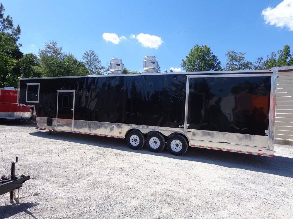 8.5′ x 43′ Gooseneck Concession BBQ Event Food Trailer — photo 6