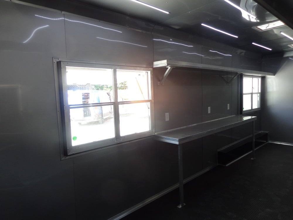 8.5′ x 43′ Gooseneck Concession BBQ Event Food Trailer — photo 14