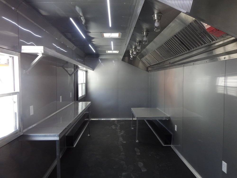 8.5′ x 43′ Gooseneck Concession BBQ Event Food Trailer — photo 2