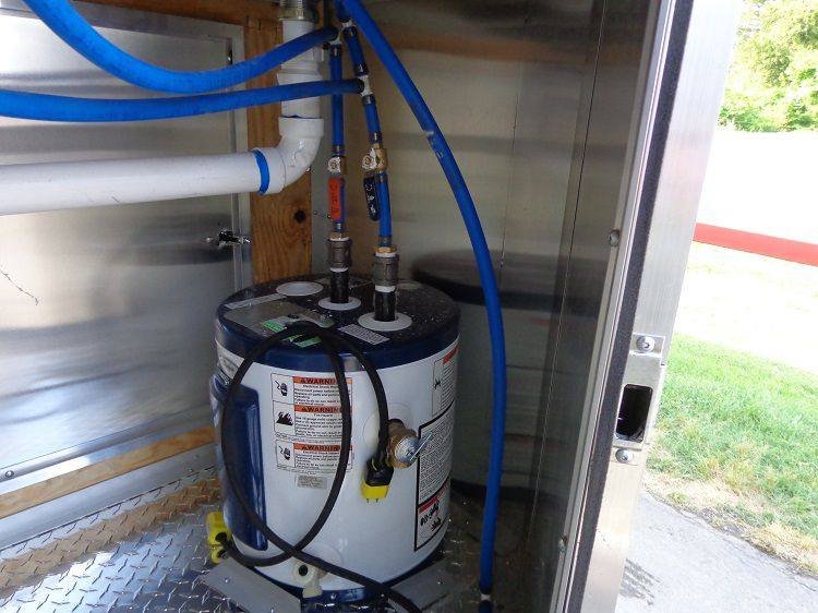 Concession Trailer 8.5′ x 16′ Silver Frost Vending Catering — photo 7