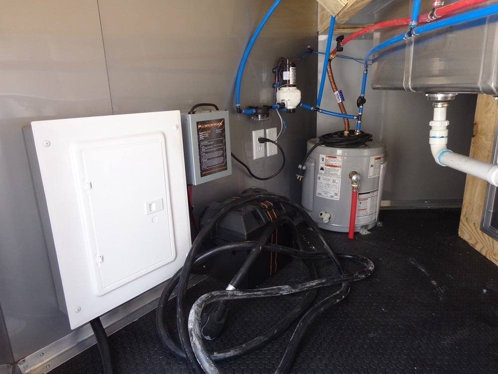 8.5′ x 16′ Yellow Food Concession Trailer — photo 8