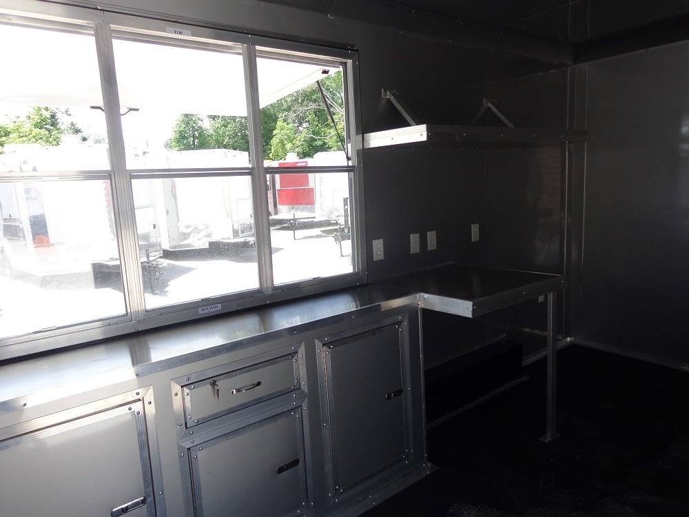 8.5′ x 16′ Yellow Food Concession Trailer — photo 2