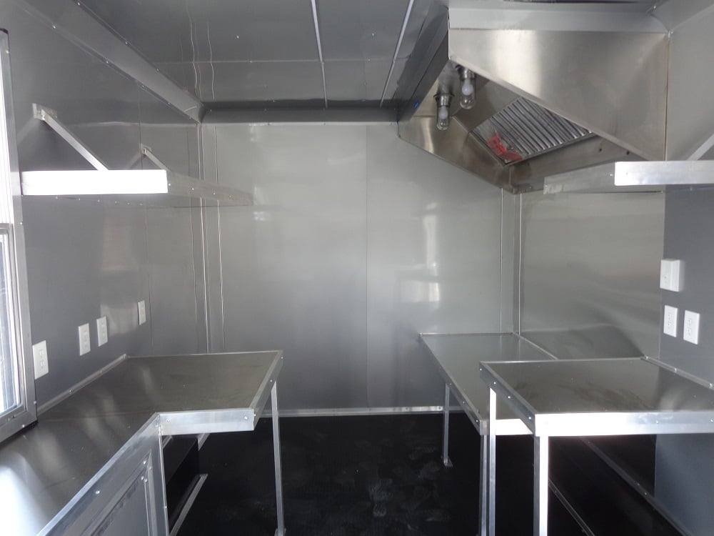 8.5′ x 16′ Yellow Food Concession Trailer — photo 9