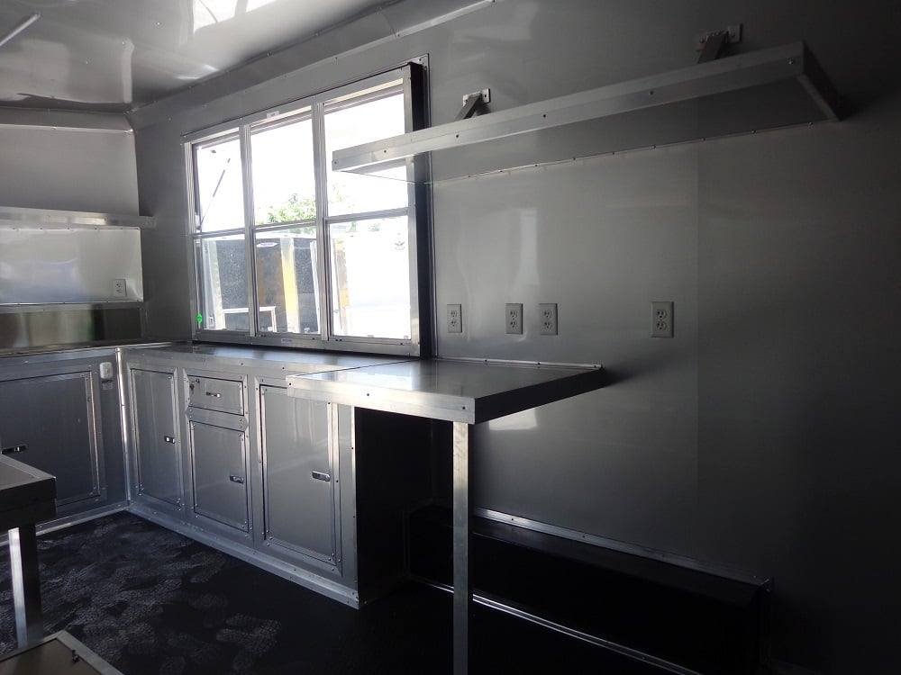 8.5′ x 16′ Yellow Food Concession Trailer — photo 10