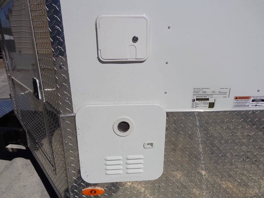 8.5′ x 20′ White Concession BBQ Food Event Trailer — photo 8