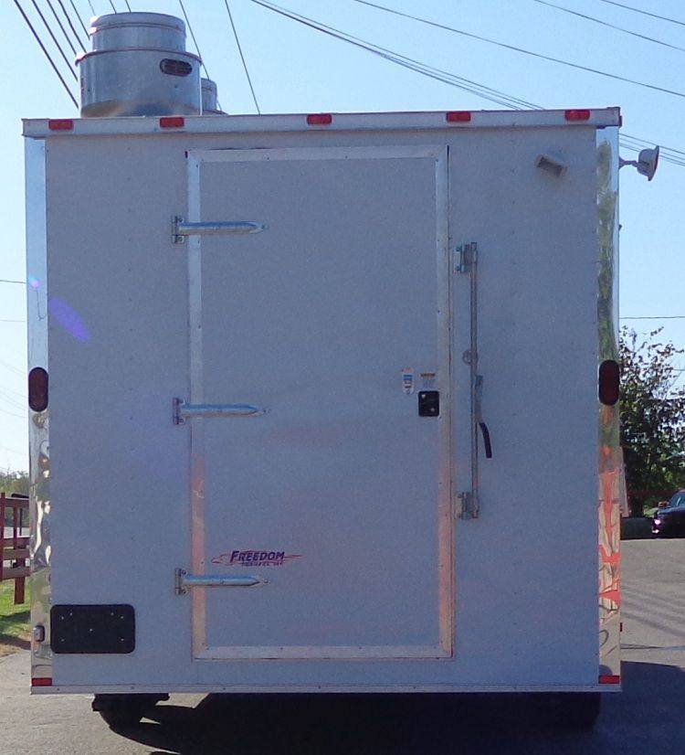 Concession Trailer 8.5’x20′ White – Catering Food Vending Event — photo 3