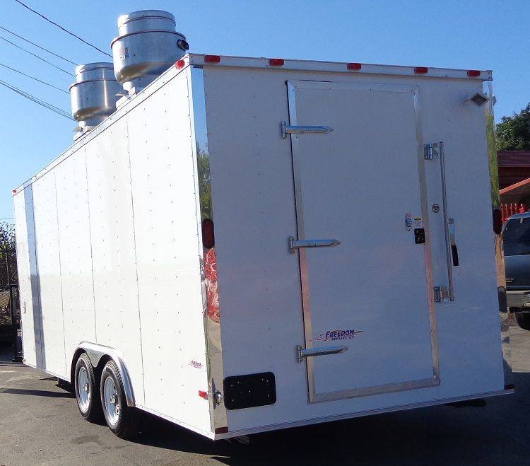 Concession Trailer 8.5’x20′ White – Catering Food Vending Event — photo 4