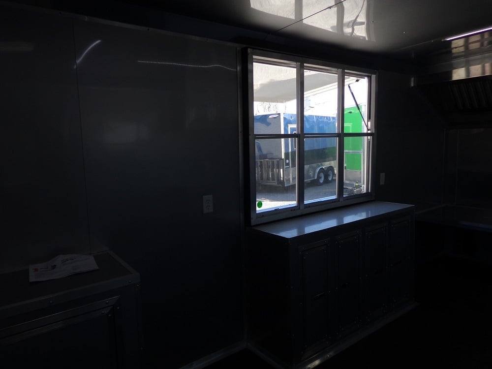 8.5′ x 18′ Penske Yellow Concession Food Trailer — photo 12