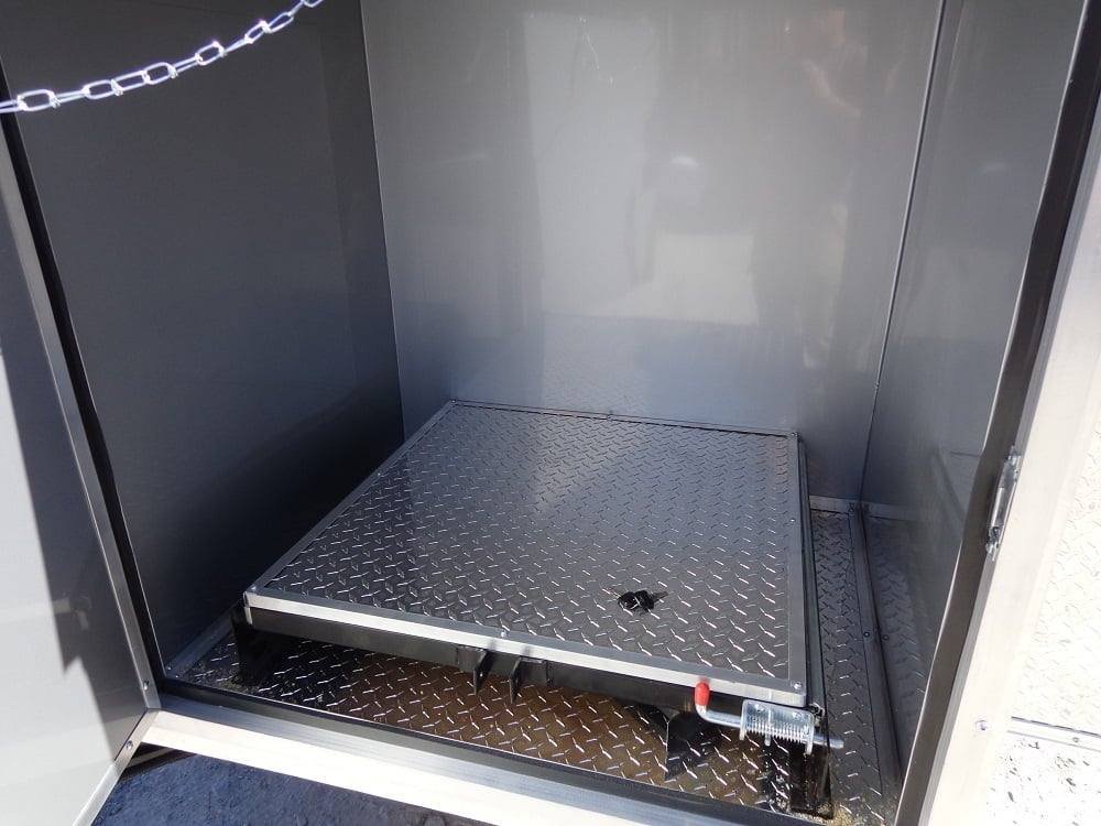 8.5′ x 18′ Penske Yellow Concession Food Trailer — photo 5