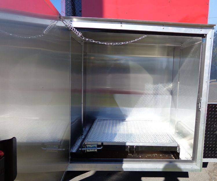 Concession Trailer 8.5’x22′ Red – Event Food Catering Vending — photo 6