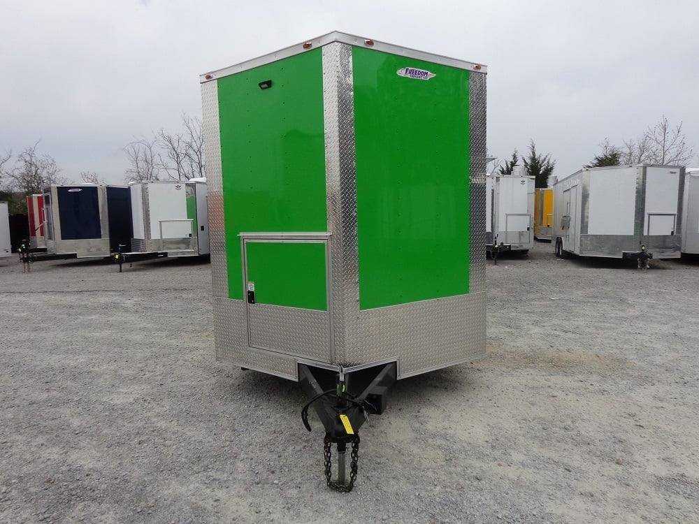 8.5′ x 24′ Lime Green Concession Food Trailer — photo 12