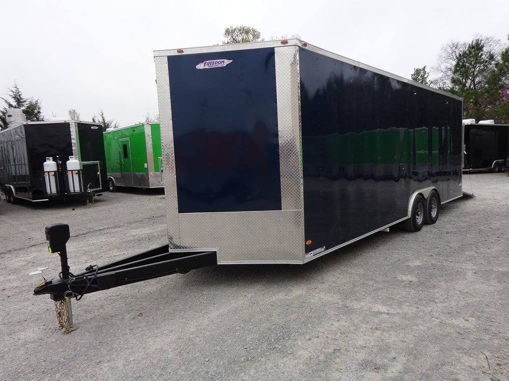 8.5′ x 23′ Indigo Blue Concession Food Trailer — photo 8