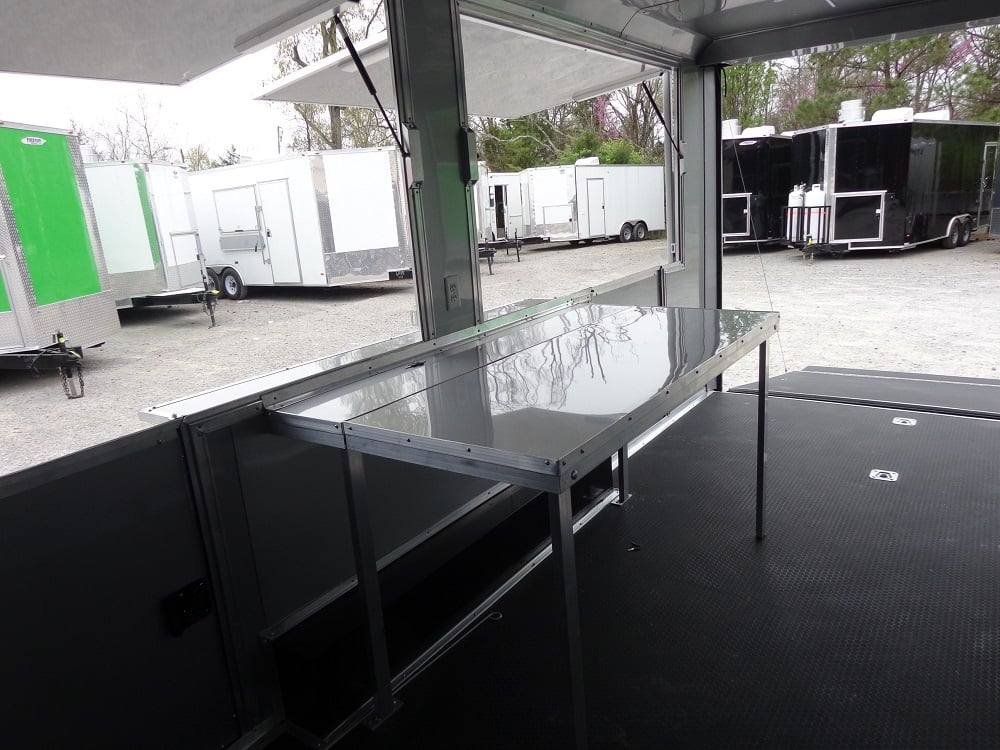 8.5′ x 23′ Indigo Blue Concession Food Trailer — photo 4