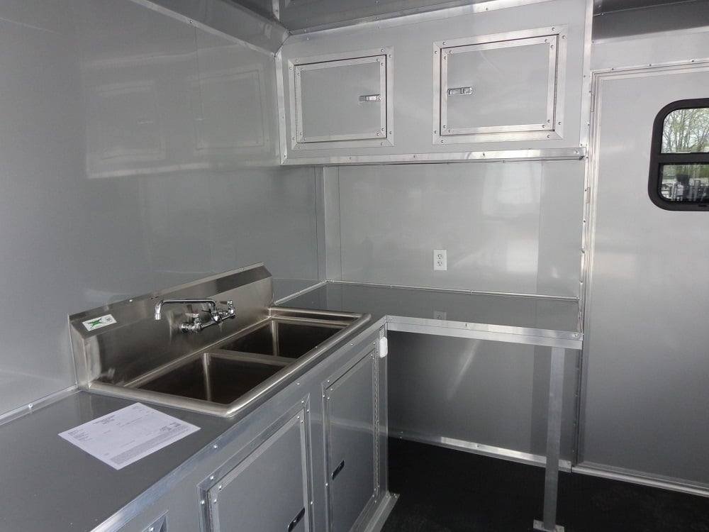 8.5′ x 23′ Indigo Blue Concession Food Trailer — photo 9