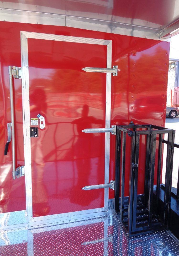Concession Trailer 8.5’x20′ BBQ Smoker Catering Event (Red) — photo 11
