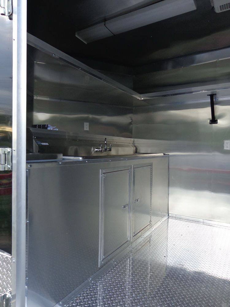 Concession Trailer 8.5’x24′ Black – Food Custom Vending Catering — photo 13