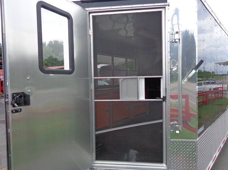 Concession Trailer 8.5’x30′ Catering BBQ Food Event (Orange & Black) — photo 14