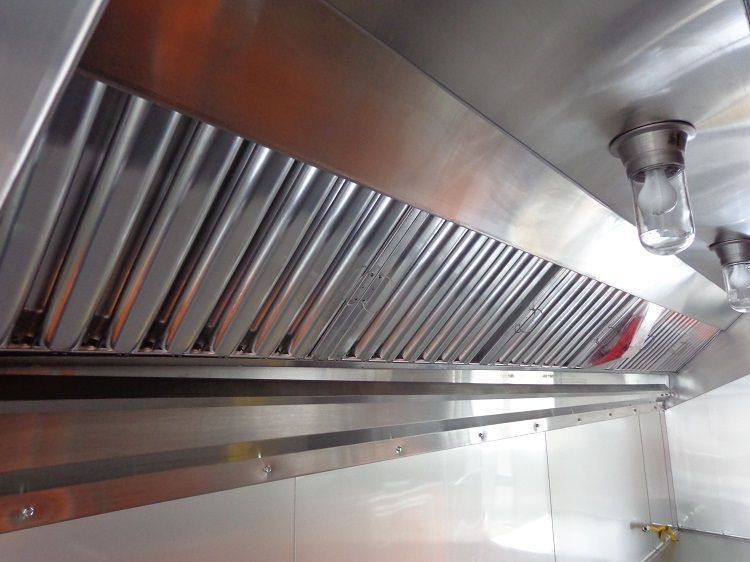 Concession Trailer 8.5’x30′ Catering BBQ Food Event (Orange & Black) — photo 2