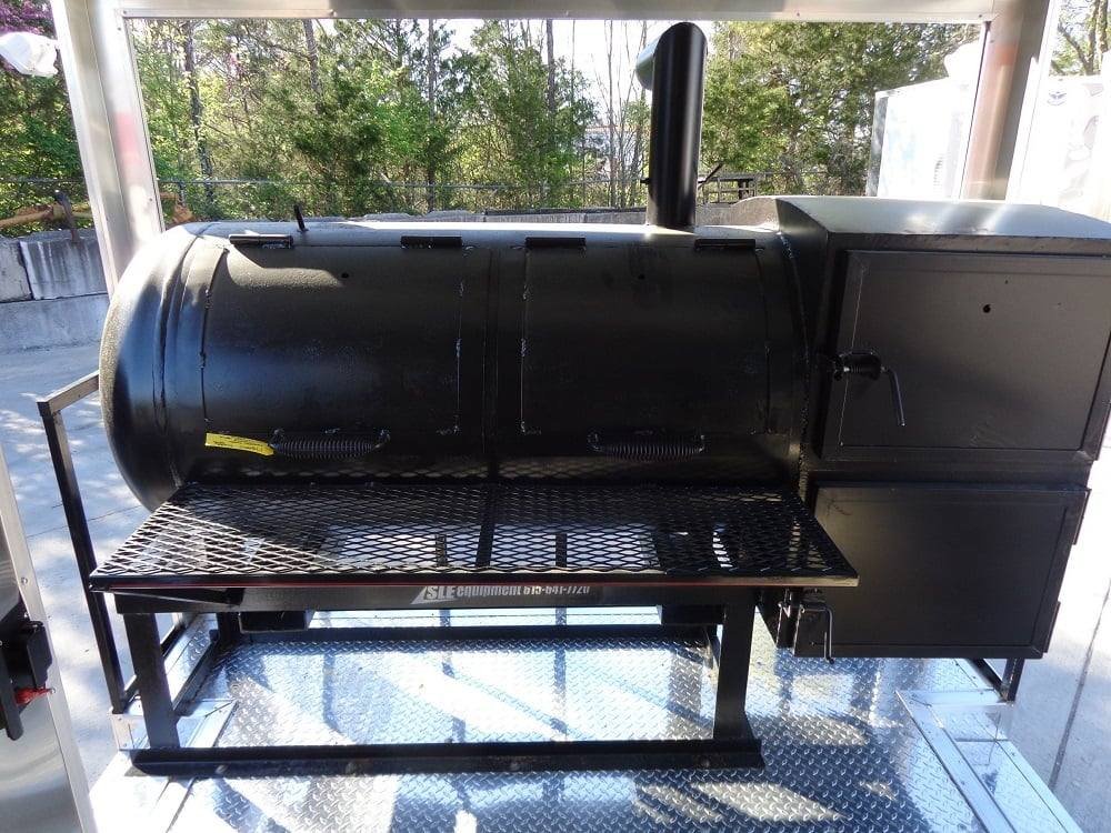 8.5′ x 20′ Black Porch Style Concession Food Trailer — photo 10