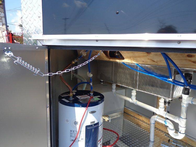 Concession Trailer 8.5′ x 26′ Catering Food Event BBQ Custom Enclosed-Black — photo 10