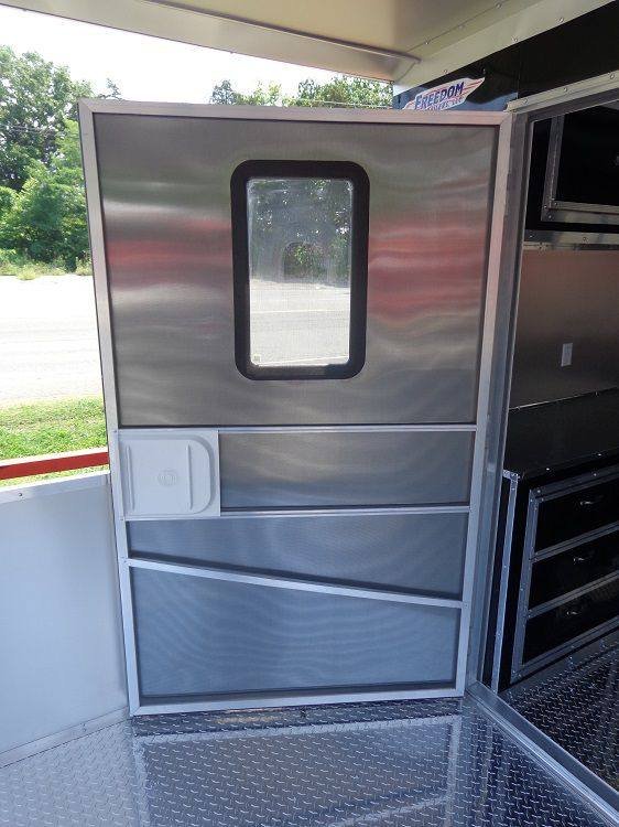 Concession Trailer 8.5′ x 26′ Catering Food Event BBQ Custom Enclosed-Black — photo 13