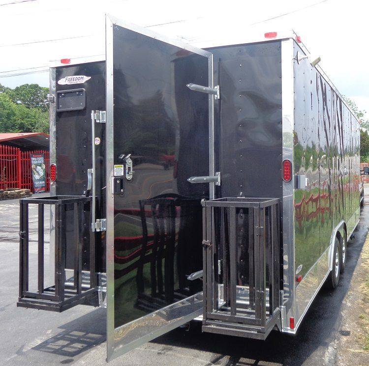 Concession Trailer 8.5’x24′ Black – Food Event Catering Vending — photo 7