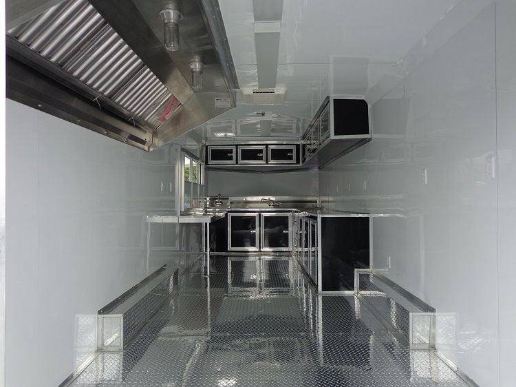 Concession Trailer 8.5’x24′ Black – Food Event Catering Vending — photo 11