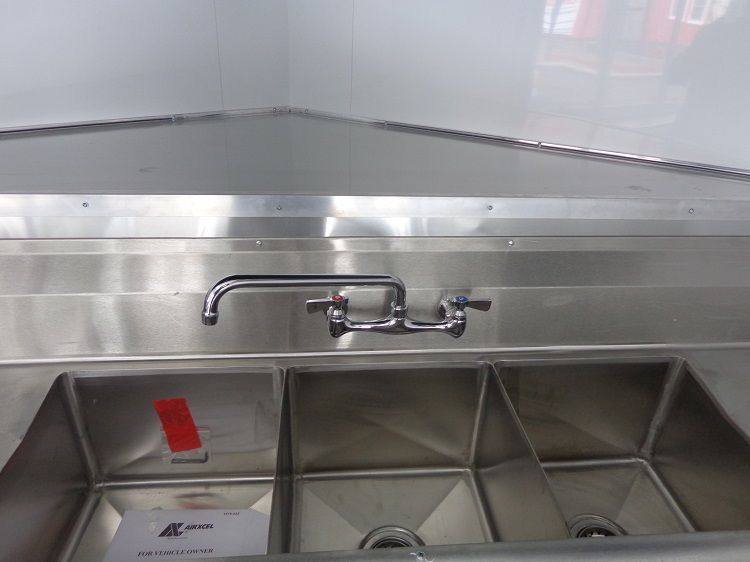 Concession Trailer 8.5’x24′ Black – Food Event Catering Vending — photo 12