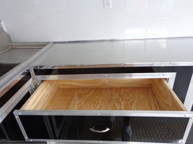 Concession Trailer 8.5’x24′ Black – Food Event Catering Vending — photo 5