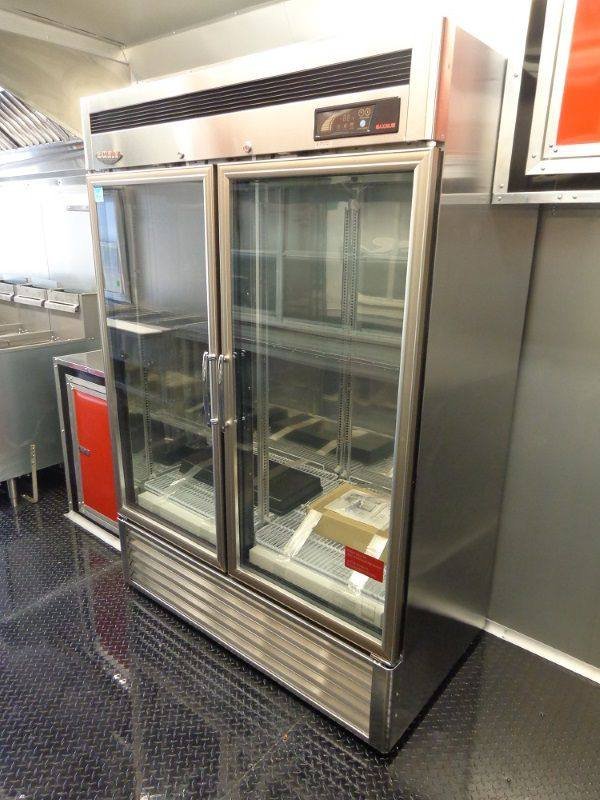 Concession Trailer 8.5’x53′ Gooseneck BBQ Catering Food Smoker Event (Red) — photo 12