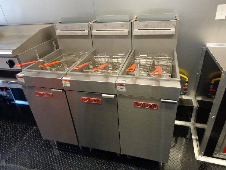 Concession Trailer 8.5’x53′ Gooseneck BBQ Catering Food Smoker Event (Red) — photo 7