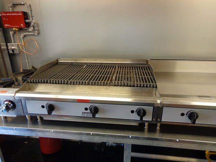 Concession Trailer 8.5’x53′ Gooseneck BBQ Catering Food Smoker Event (Red) — photo 13