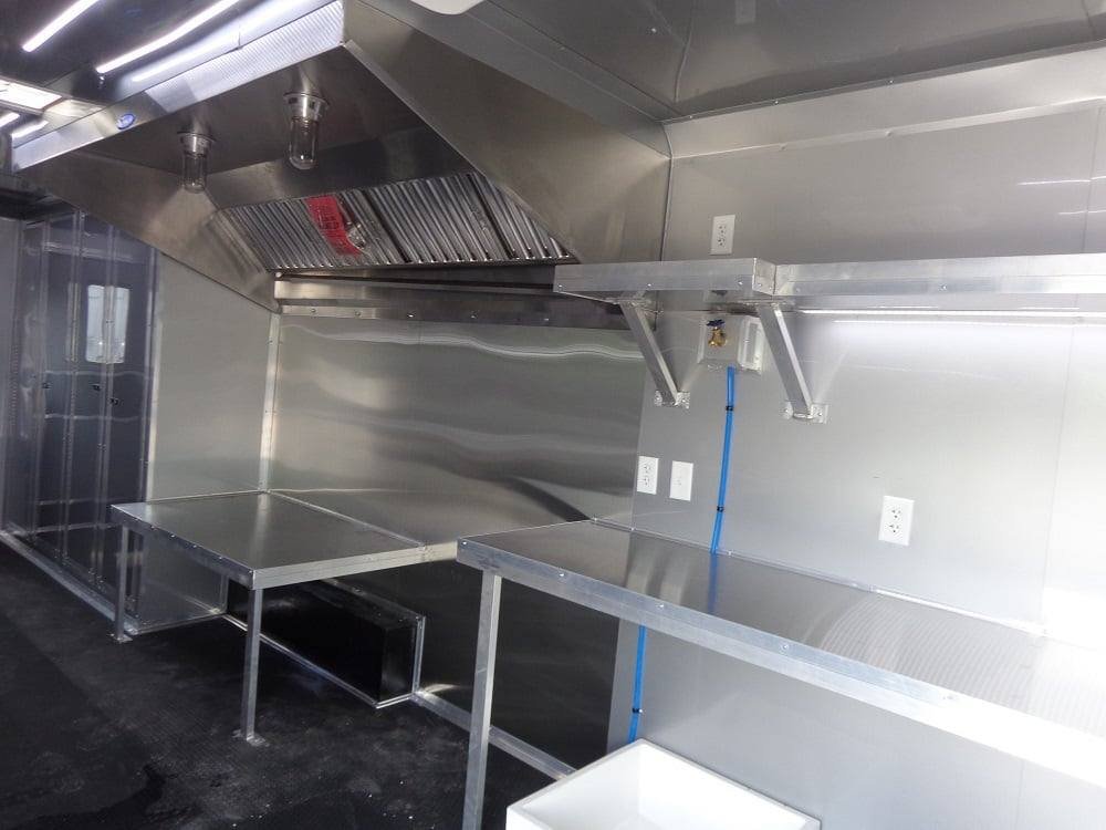 8.5′ x 24′ Arizona Beige Catering Event Concession Food Trailer — photo 7