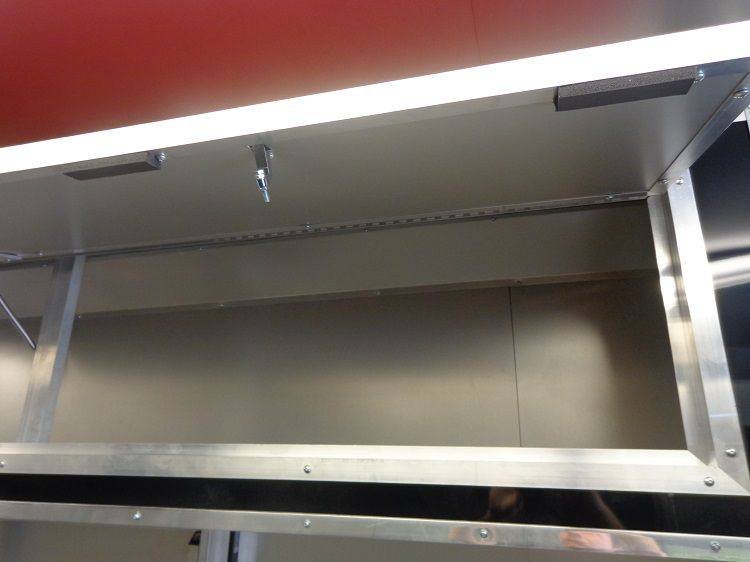 Concession Trailer 8.5’x53′ Gooseneck BBQ Catering Food Smoker Event (Red) — photo 6