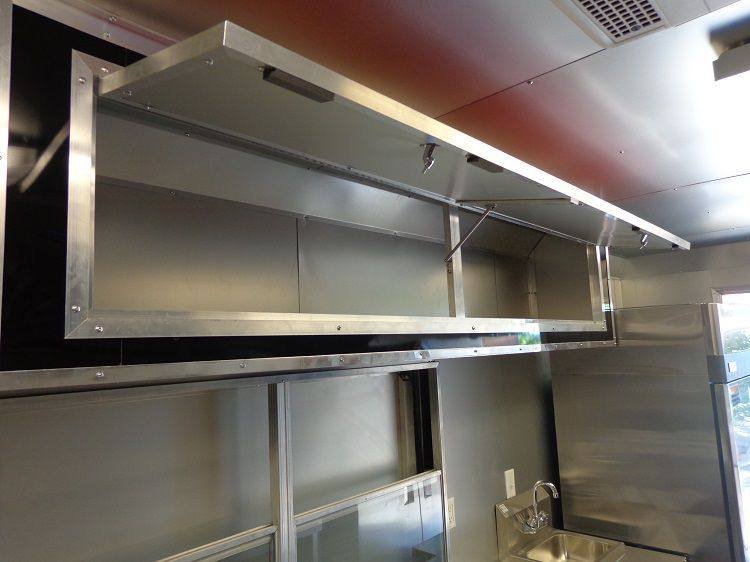 Concession Trailer 8.5’x53′ Gooseneck BBQ Catering Food Smoker Event (Red) — photo 14