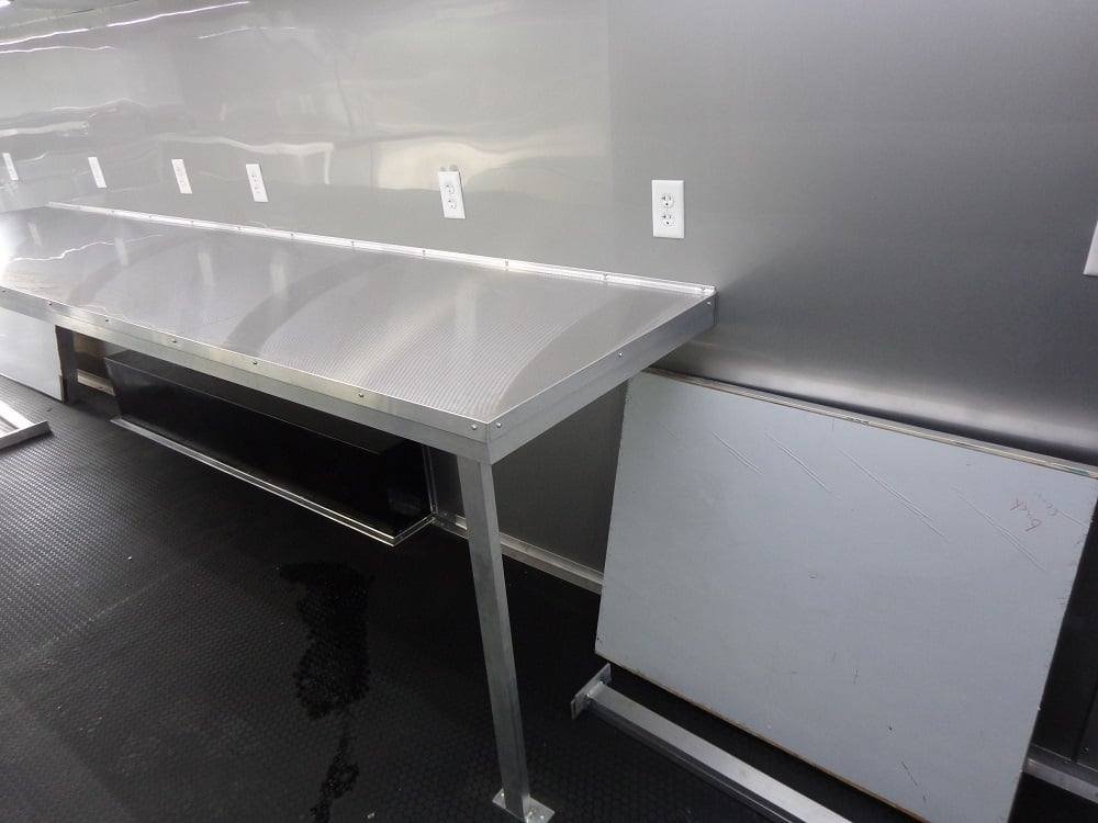 8.5′ x 24′ Arizona Beige Catering Event Concession Food Trailer — photo 6