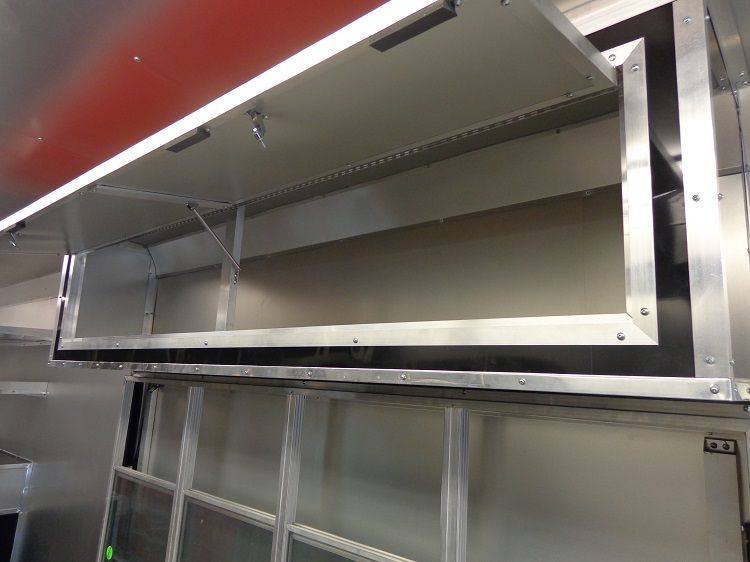 Concession Trailer 8.5’x53′ Gooseneck BBQ Catering Food Smoker Event (Red) — photo 10