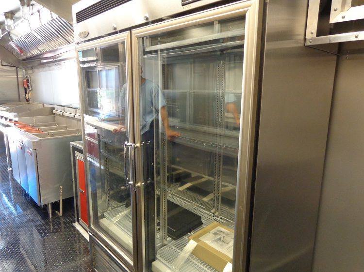 Concession Trailer 8.5’x53′ Gooseneck BBQ Catering Food Smoker Event (Red) — photo 9