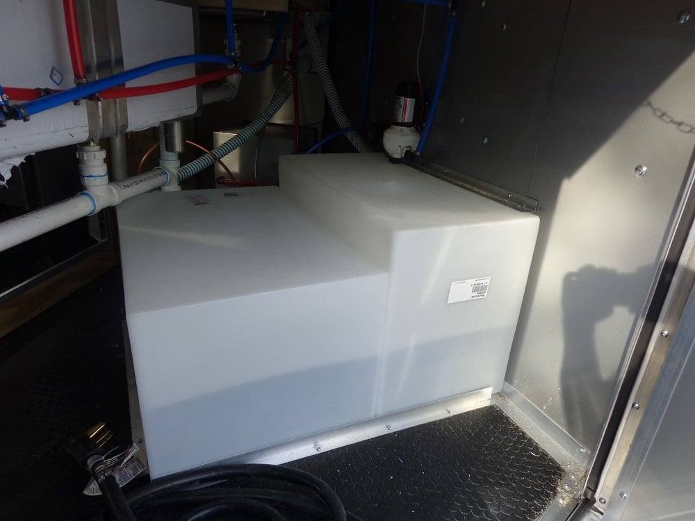 8.5′ x 20′ Penske Yellow Concession Food Trailer With Appliances — photo 7