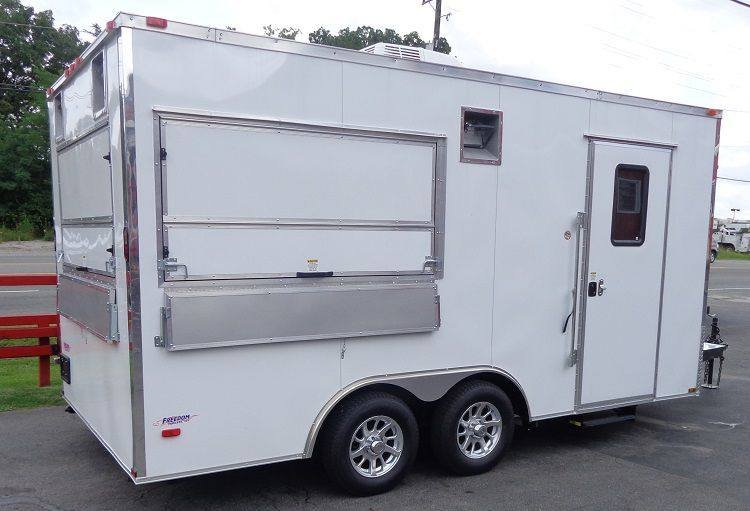 Concession Trailer 8.5’x16′ White – Event Food Catering Enclosed Kitchen — photo 6