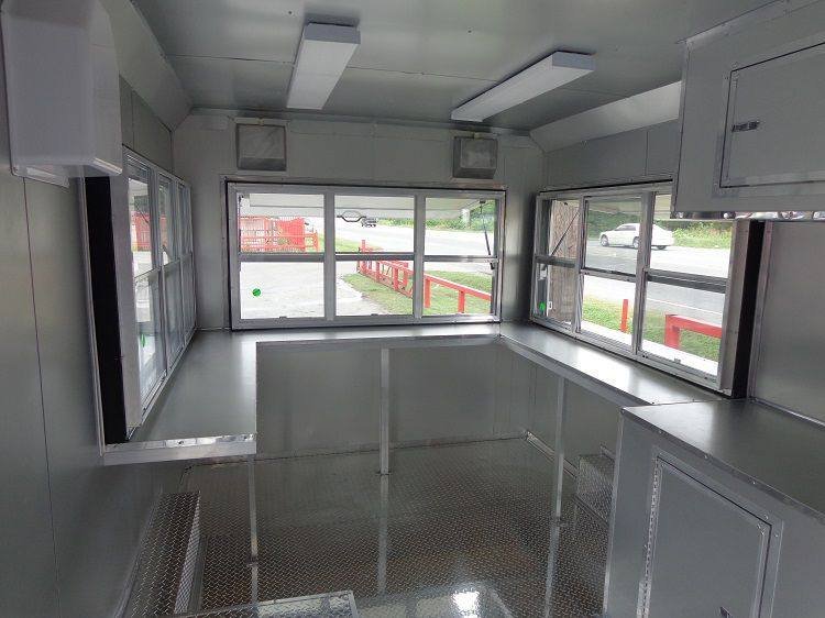 Concession Trailer 8.5’x16′ White – Event Food Catering Enclosed Kitchen — photo 3