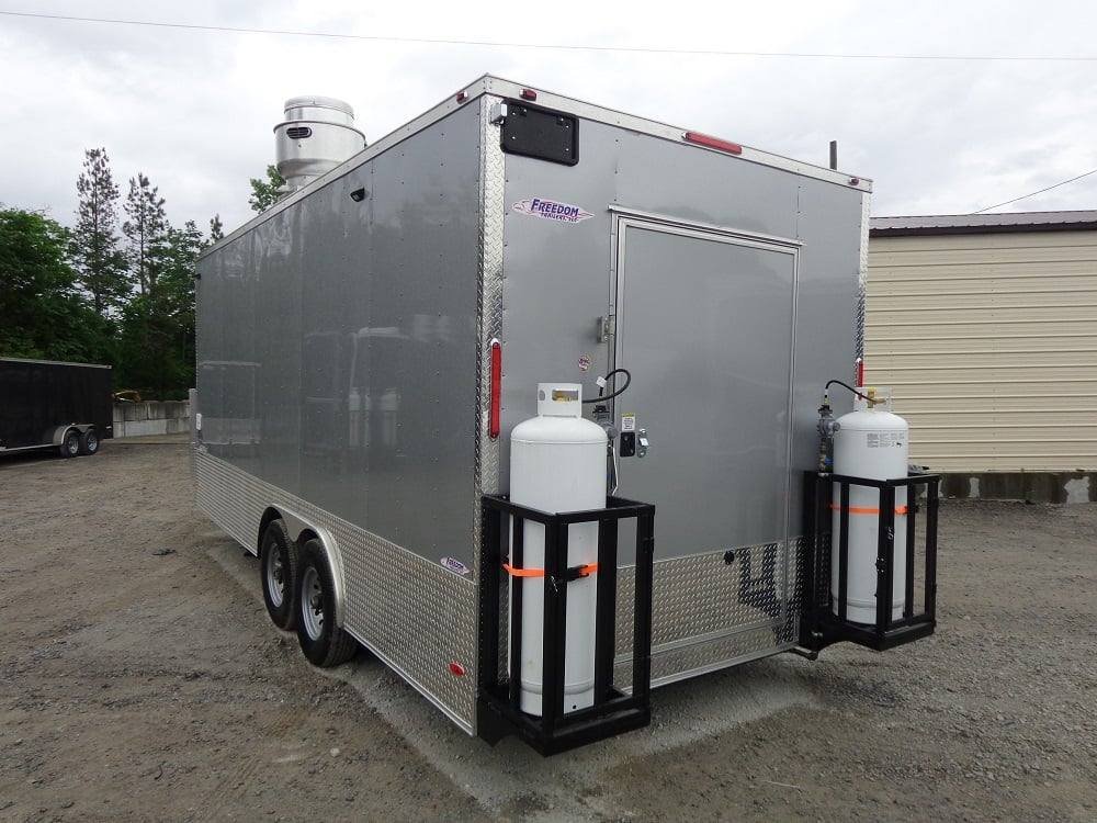 8.5′ x 20′ Silver Frost Concession Food Trailer With Appliances — photo 8