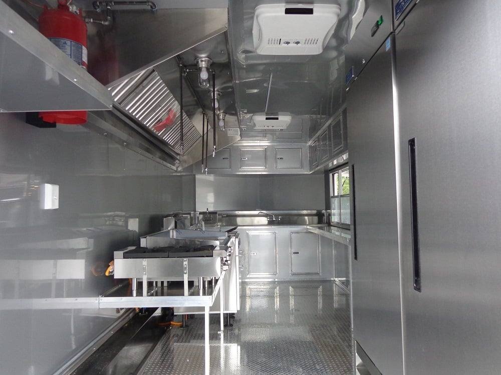 8.5′ x 20′ Silver Frost Concession Food Trailer With Appliances — photo 6
